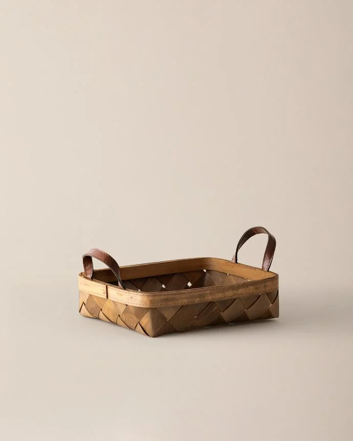 Wood Basket Artisan Product