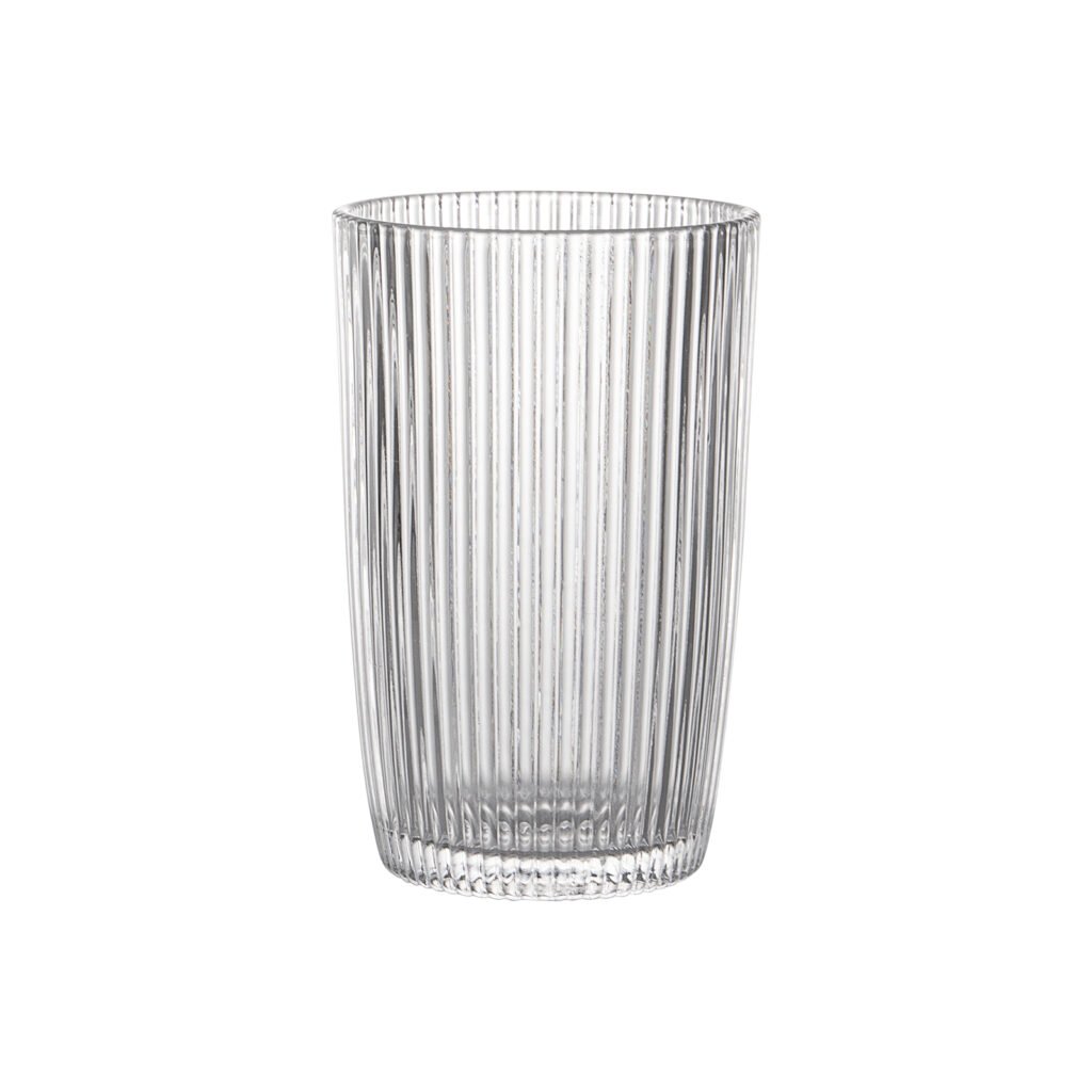 400ml Emboss Glass Tumbler