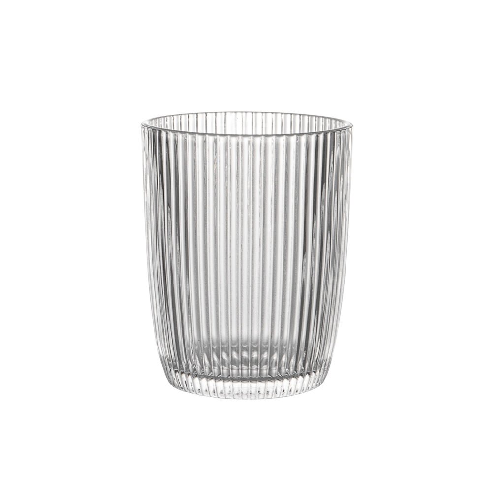 310ml Emboss Glass Tumbler